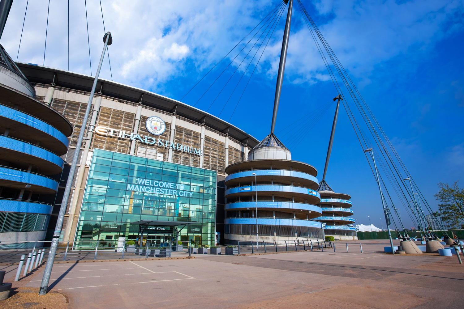Manchester Fixer Sports Production Service Company City of Manchester Stadium of Manchester City Football Club by Manchester Fixer Football Service Production Company